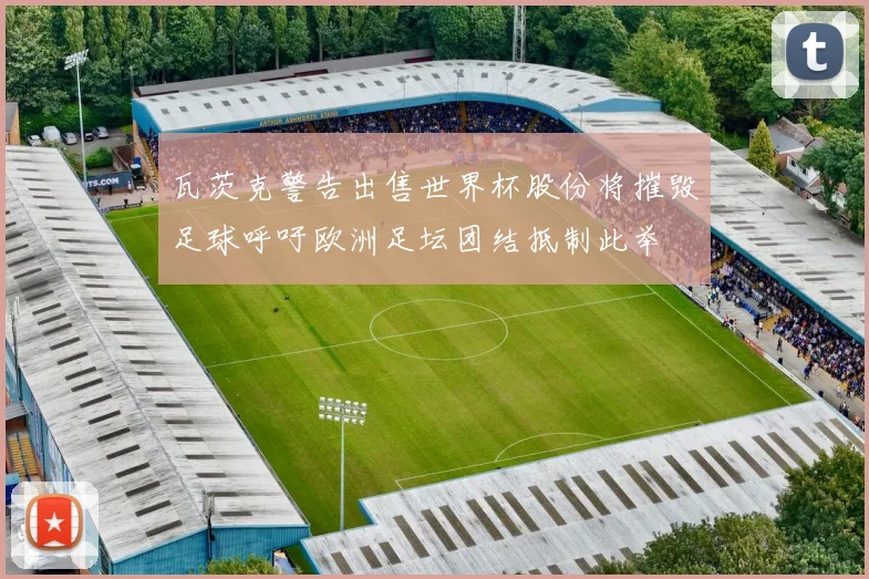 瓦茨克警告出售世界杯股份将摧毁足球呼吁欧洲足坛团结抵制此举